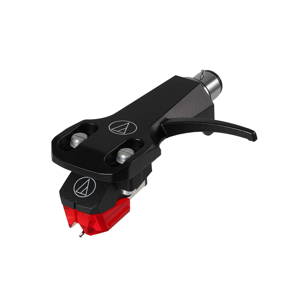 Audio Technica AT-XP5/H AT-XP5 Cartridge Mounted with a Black AT-HS6 Headshell