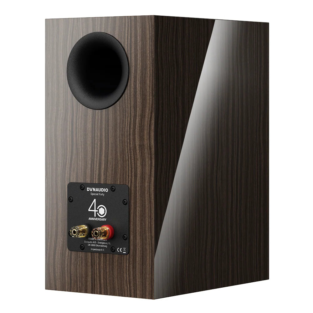 Dynaudio Special 40 - Anniversary Bookshelf Speakers - High Gloss Ebony Wave