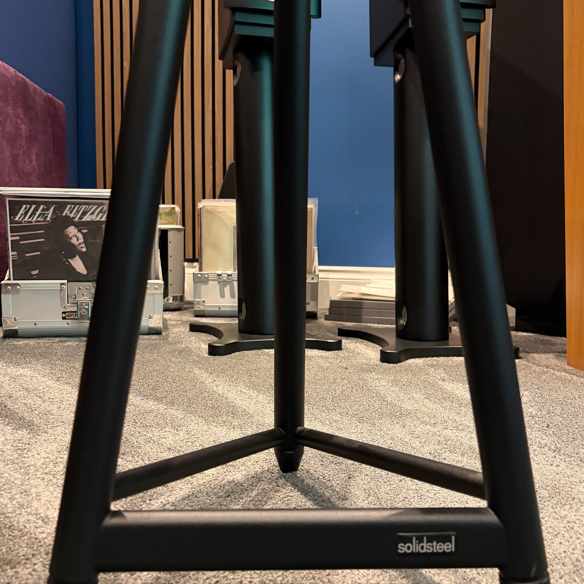 Solidsteel SS-6 Speaker Stand - Pair - Black