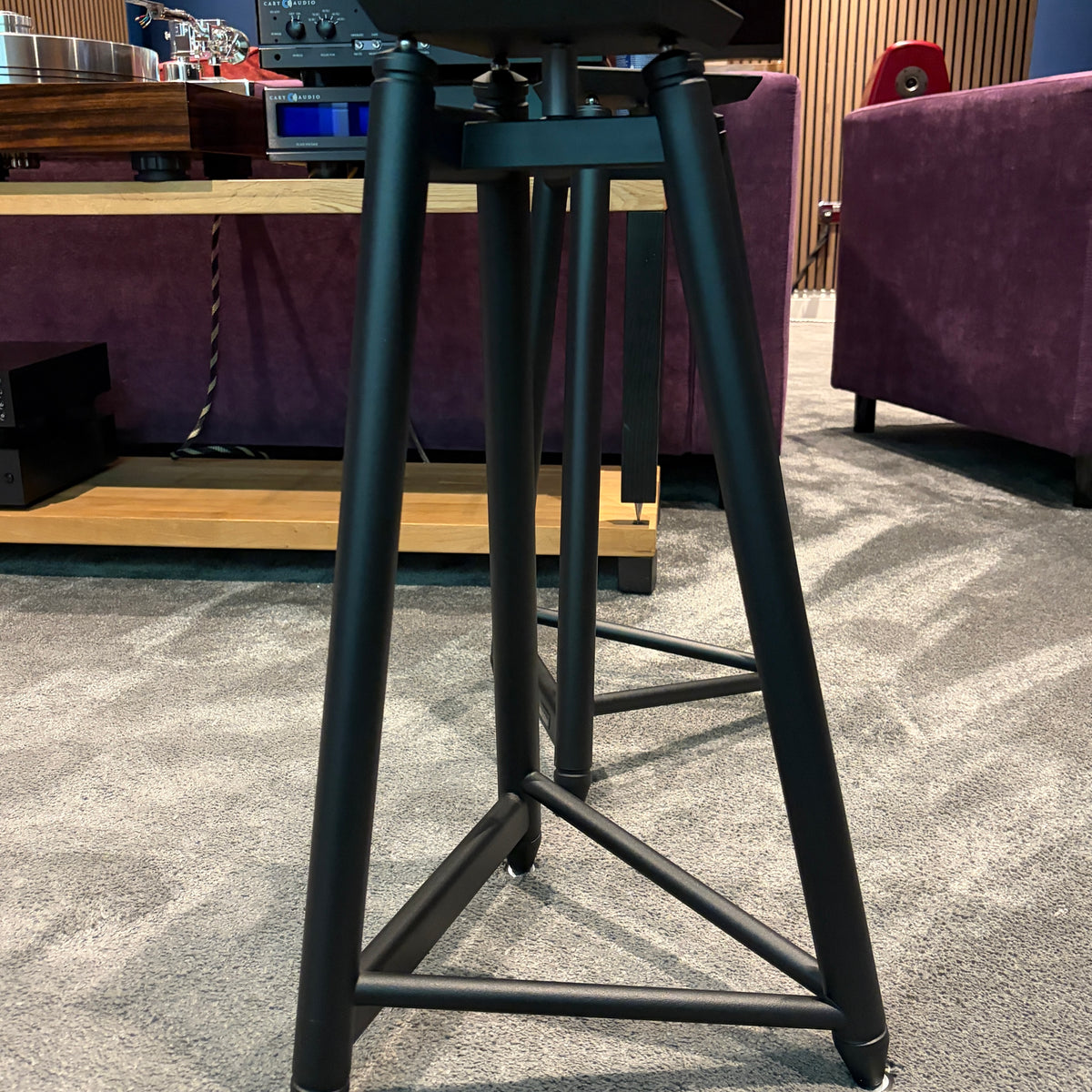 Solidsteel SS-6 Speaker Stand - Pair - Black
