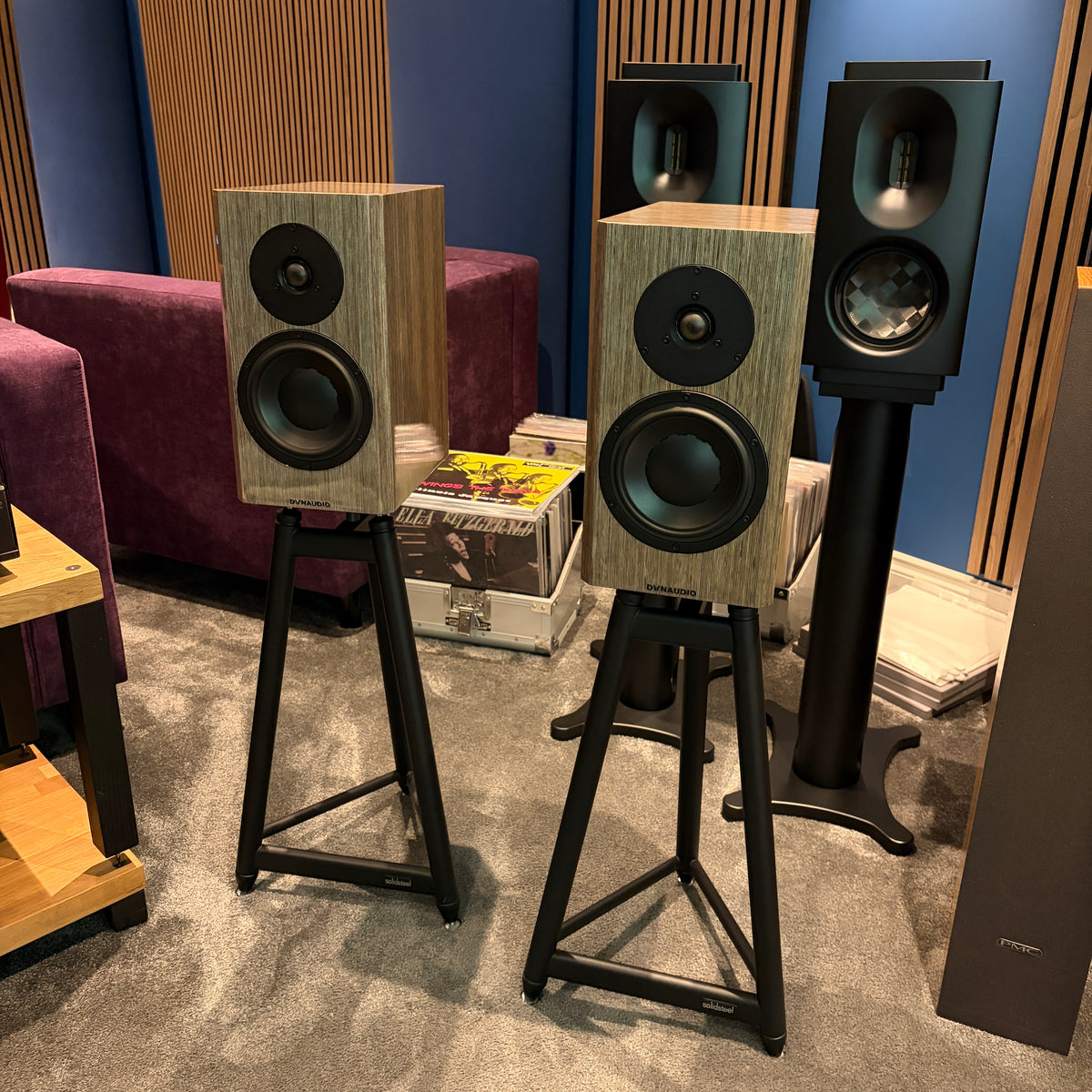Dynaudio Special 40 - Anniversary Bookshelf Speakers - High Gloss Grey Birch