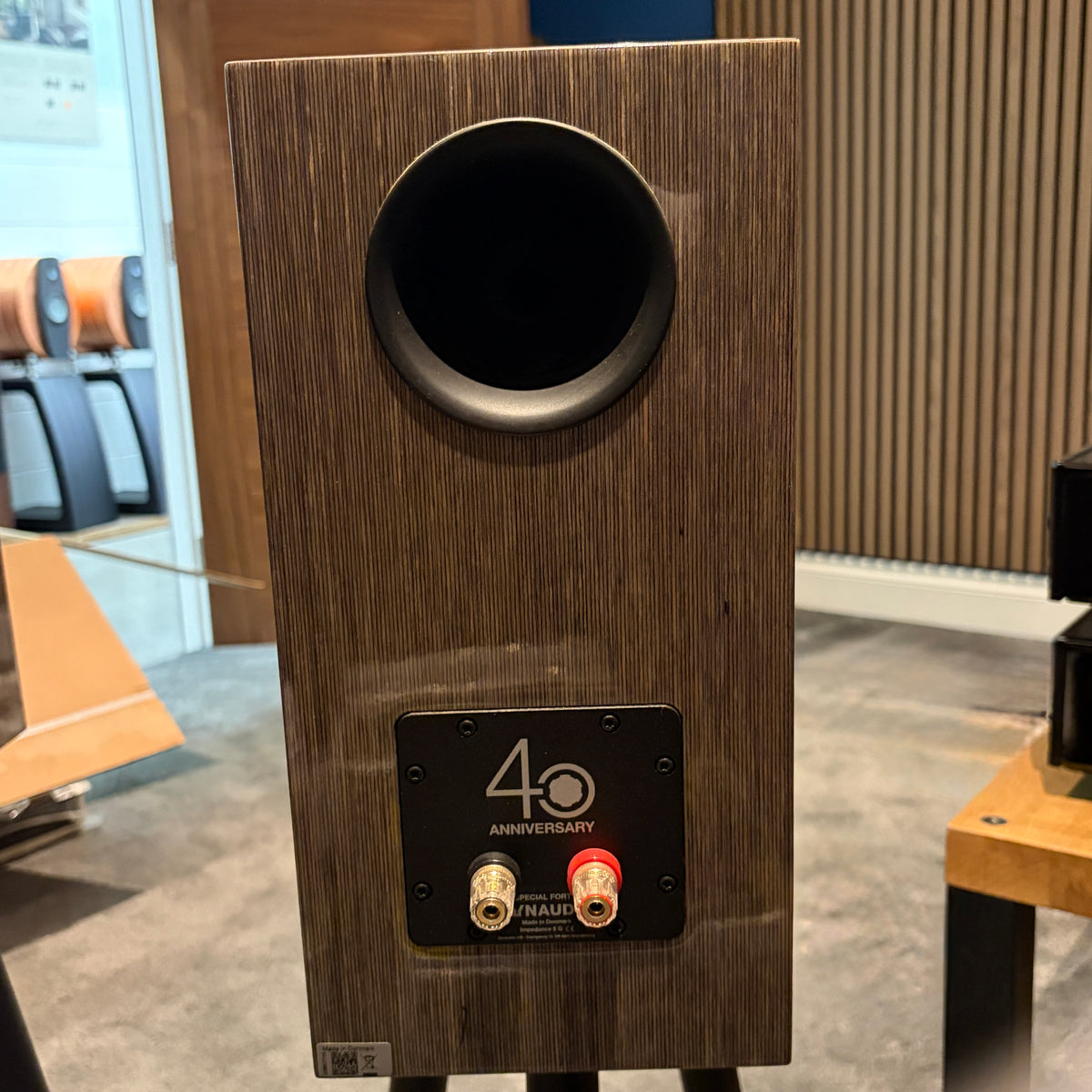Dynaudio Special 40 - Anniversary Bookshelf Speakers - High Gloss Grey Birch
