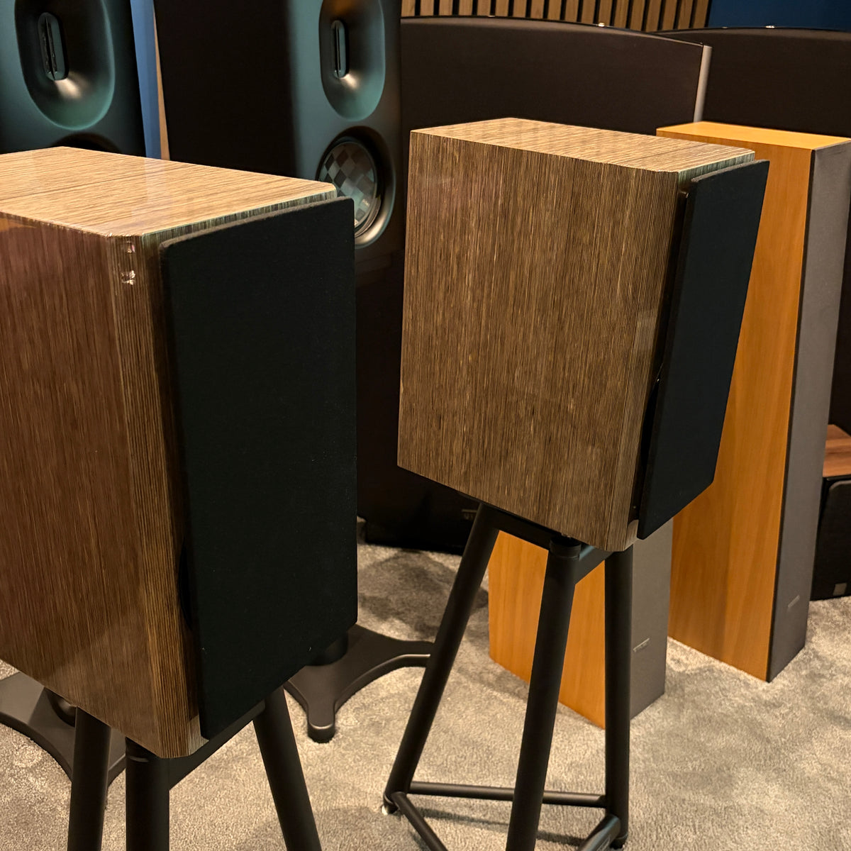 Dynaudio Special 40 - Anniversary Bookshelf Speakers - High Gloss Grey Birch