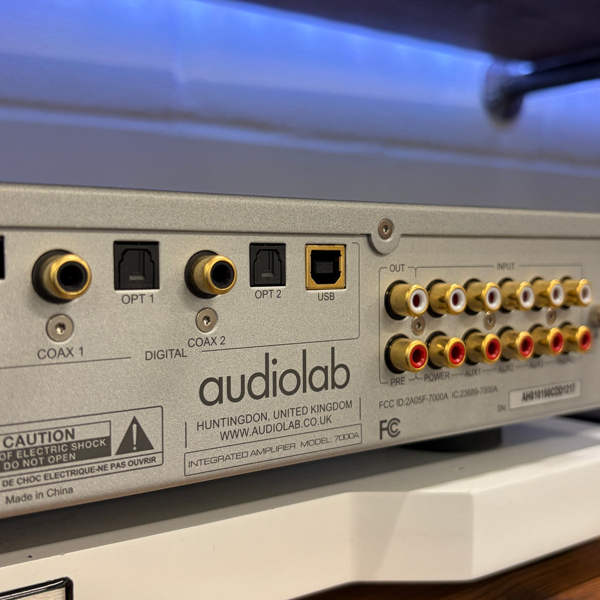 Audiolab 7000A Integrated Amplifier - Silver