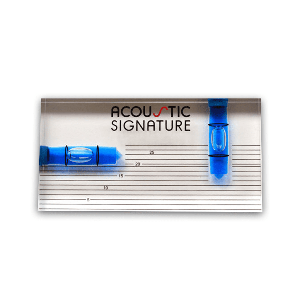Acoustic Signature 2-Way Bubble Level