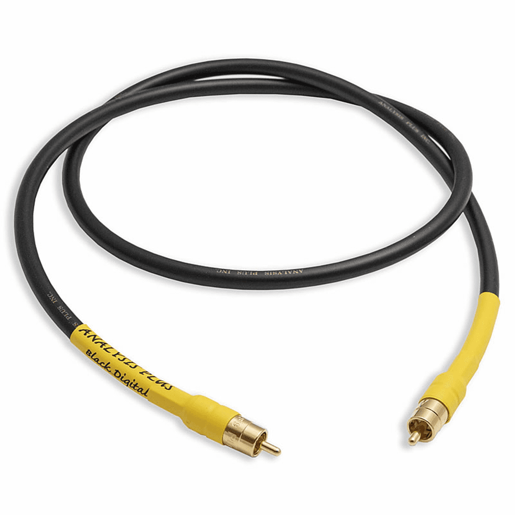 Analysis Plus Black Digital RCA Coaxial