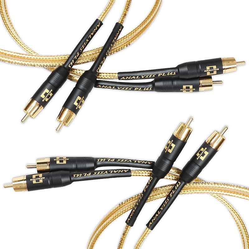 Analysis Plus Gold Oval Micro Interconnect Pair