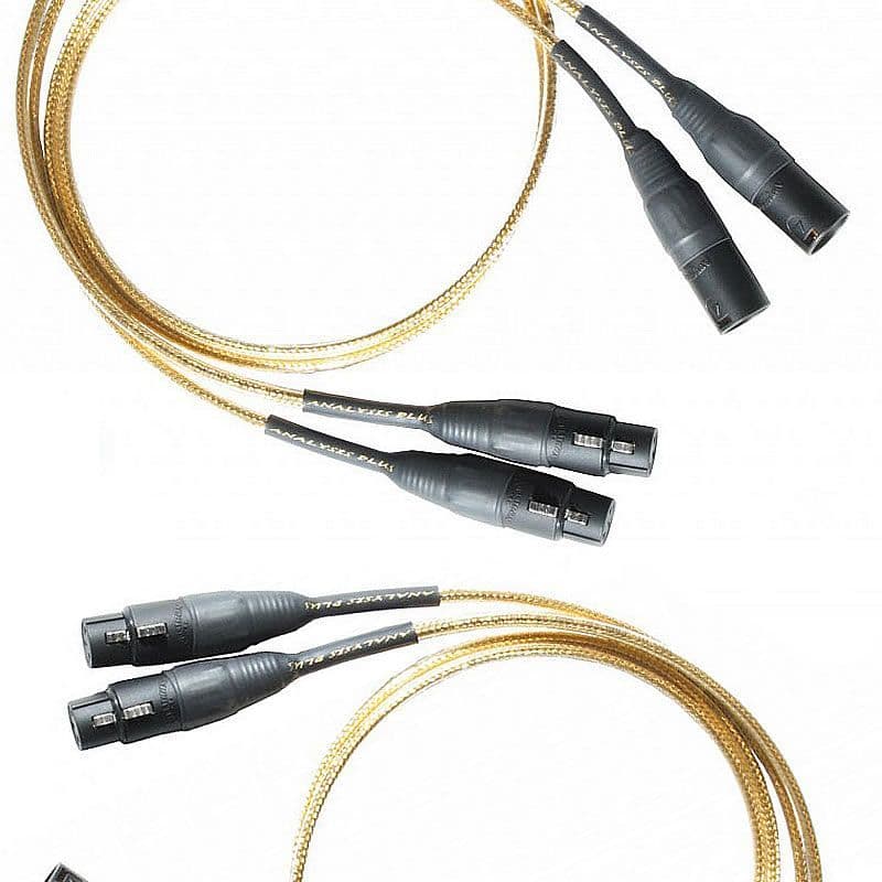 Analysis Plus Gold Oval Micro Interconnect Pair