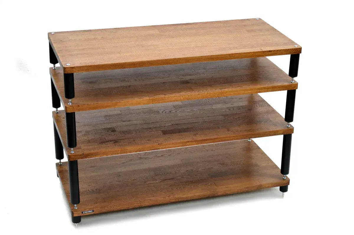Atacama Apollo Storm 10 HiFi/AV Rack - Dark Oak