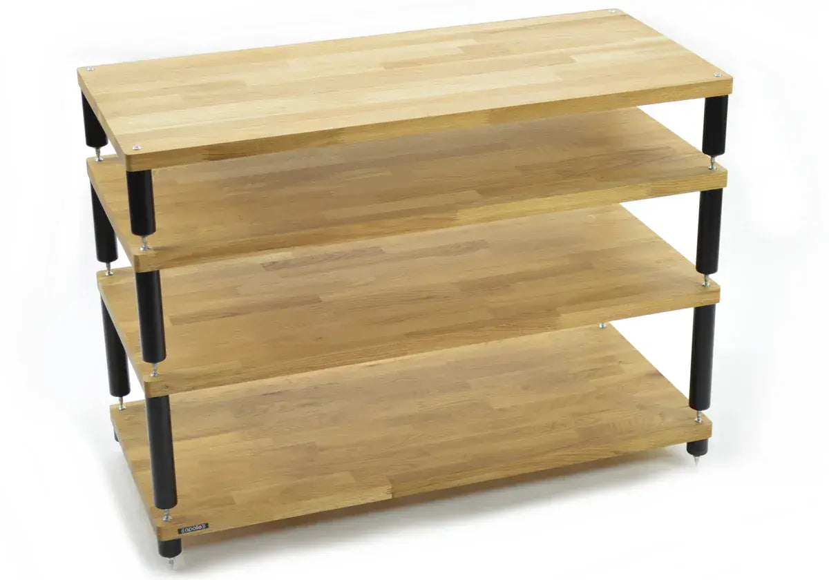 Atacama Apollo Storm 10 HiFi/AV Rack - Natural Oak