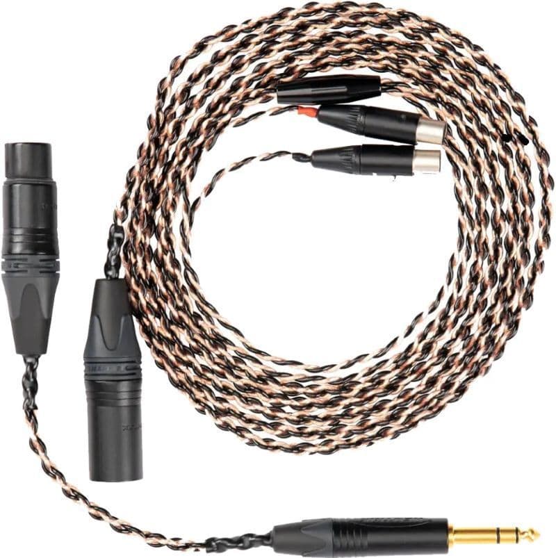 Audeze LCD-5 Premium Balanced Combo Cable + XLR to 6.35mm Adapter