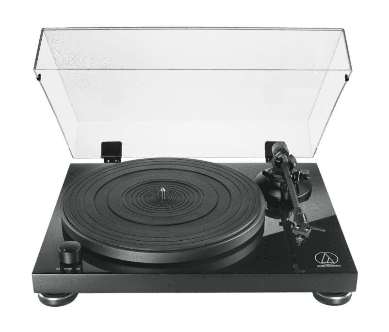 Audio Technica AT-LPW50PB Fully Manual Belt-Drive Turntable