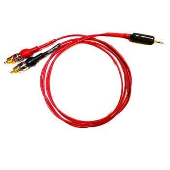 Black Rhodium ADAGIO 3.5mm to RCA Stereo Interconnect