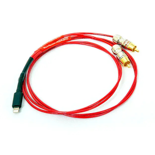 Black Rhodium ADAGIO Lightning to RCA Stereo Interconnect