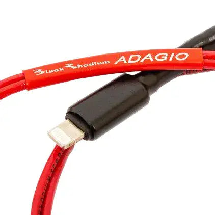Black Rhodium ADAGIO Lightning to RCA Stereo Interconnect