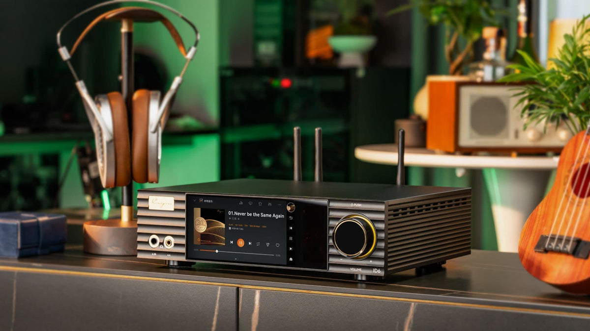 Cayin ID6 High-Resolution Streamer, DAC, Valve Headphone Amplifier & Preamplifier