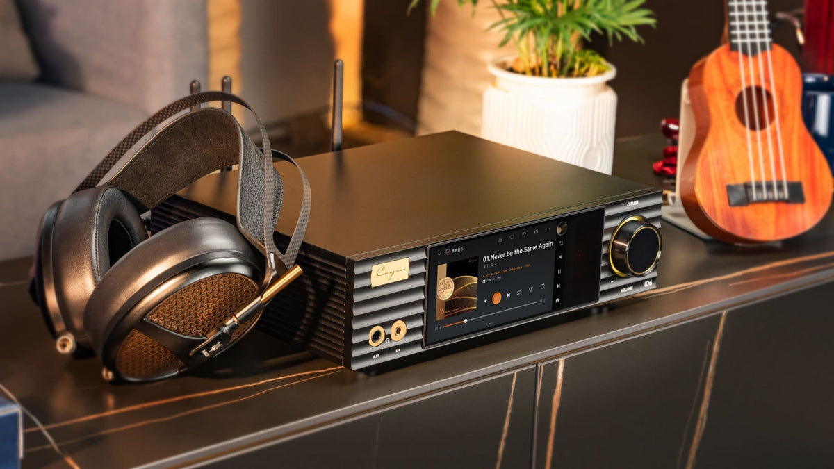 Cayin ID6 High-Resolution Streamer, DAC, Valve Headphone Amplifier & Preamplifier