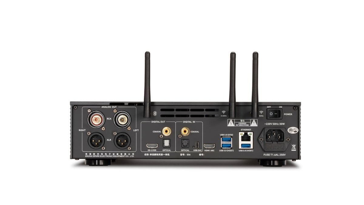 Cayin ID6 High-Resolution Streamer, DAC, Valve Headphone Amplifier & Preamplifier