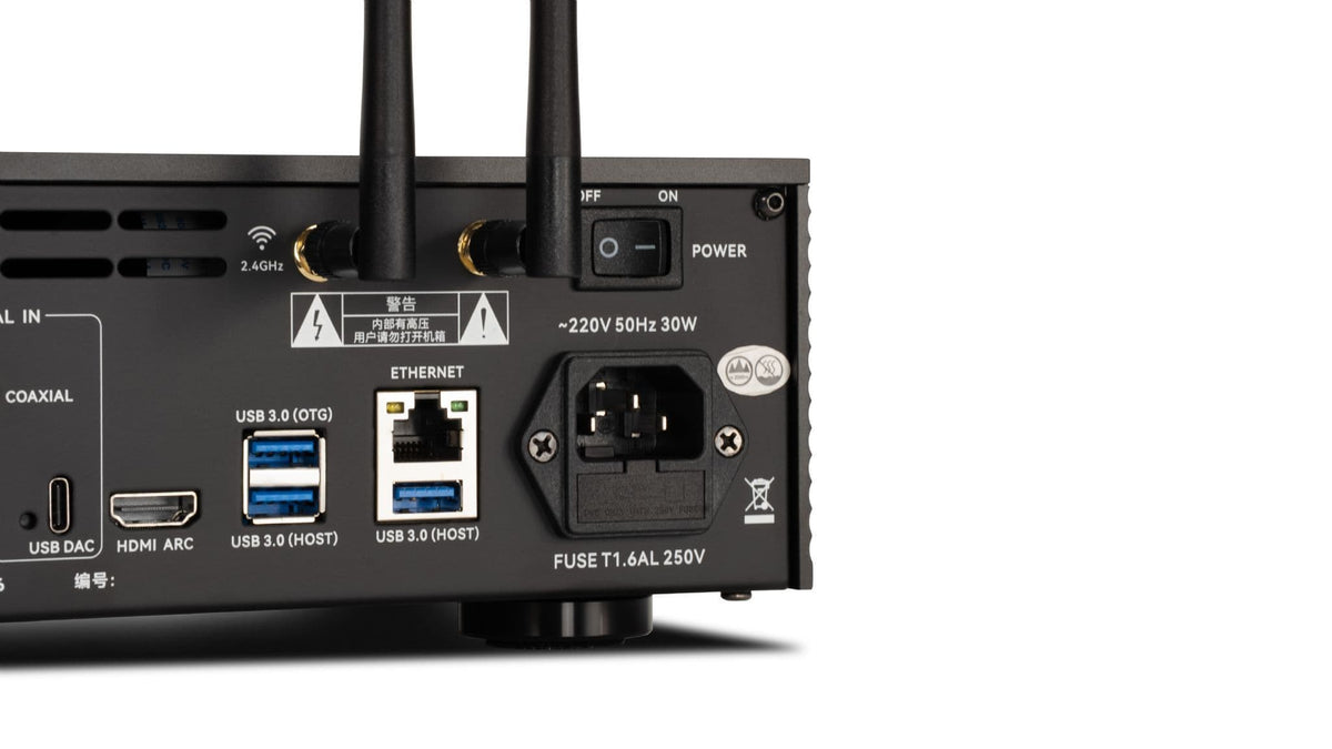 Cayin ID6 High-Resolution Streamer, DAC, Valve Headphone Amplifier & Preamplifier