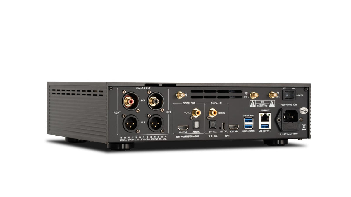 Cayin ID6 High-Resolution Streamer, DAC, Valve Headphone Amplifier & Preamplifier