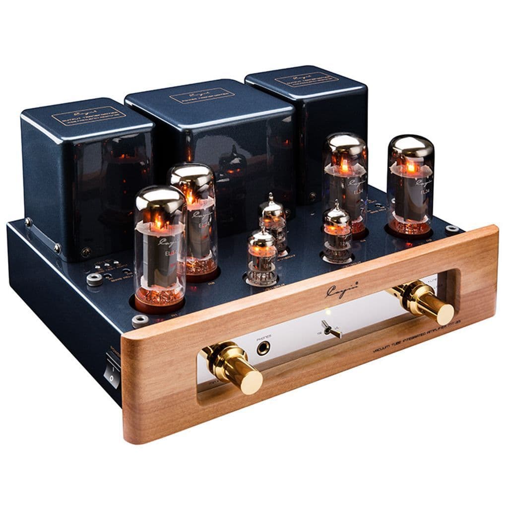 Cayin MT-35 Mk2 EL34 Tube Amplifier - Wood - Type UK