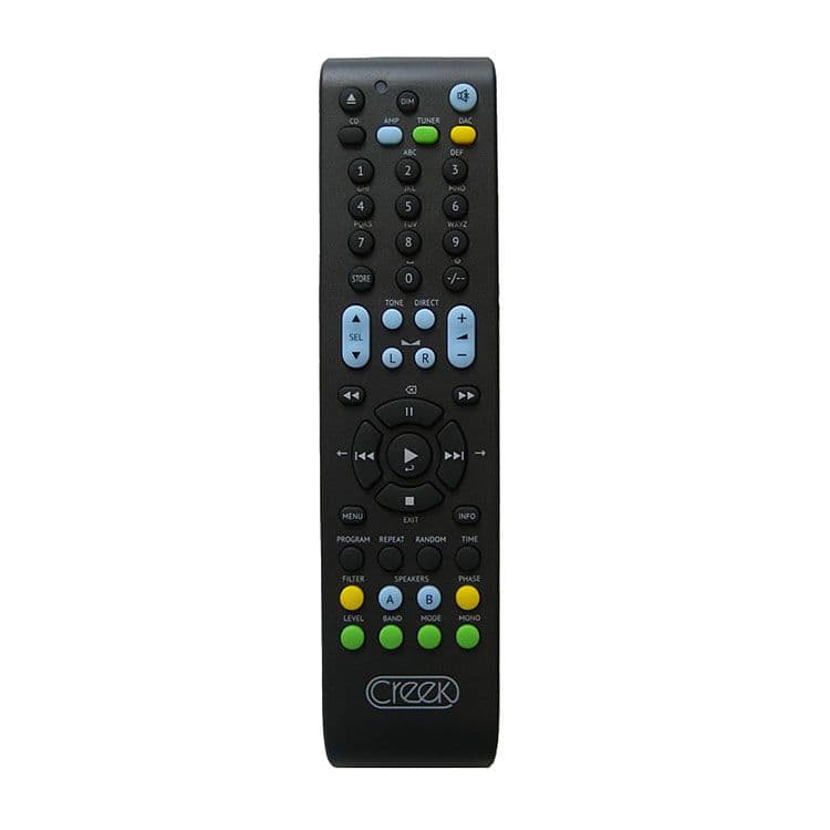 Creek Audio EVO System Remote Control