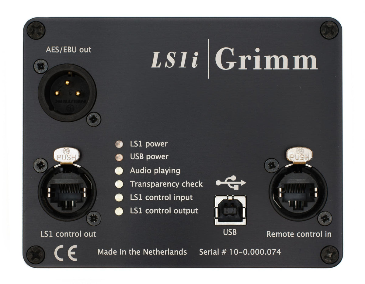 Grimm Audio LS1i USB Interface (USB to AES)