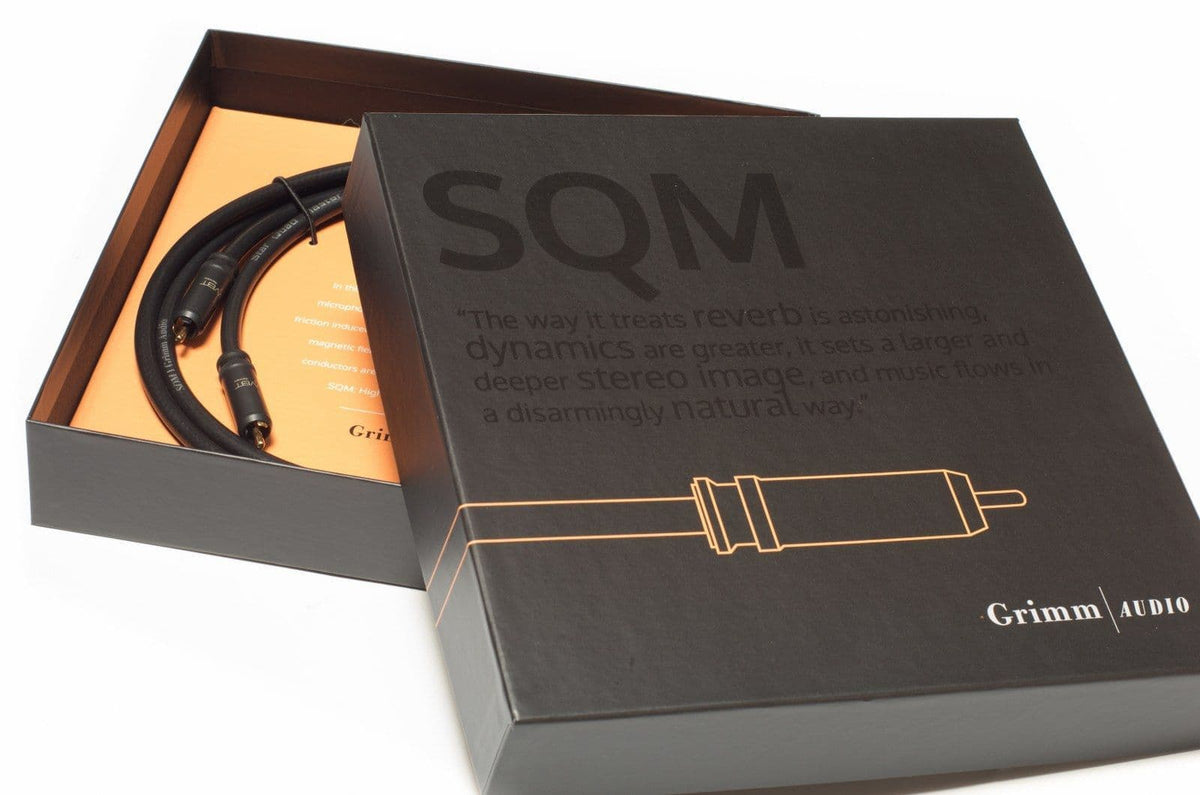 Grimm Audio SQM RCA Phono Interconnect Cable