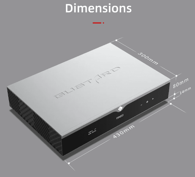 Gustard R30 Fully Discrete R2R Network Streaming DAC