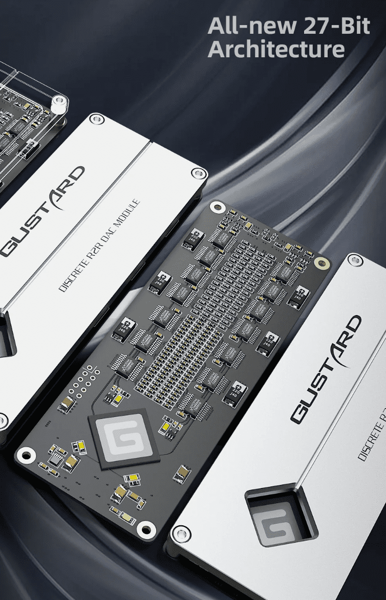 Gustard R30 Fully Discrete R2R Network Streaming DAC