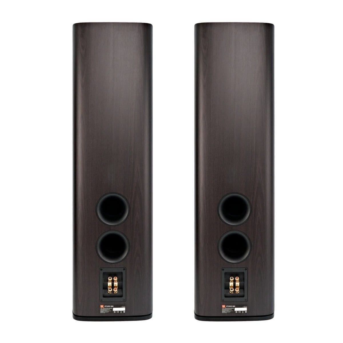 JBL Studio 690 Floorstanding Speaker (Pair) - Dark Wood Finish