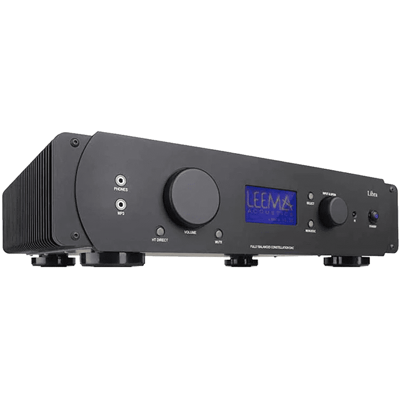 Leema Acoustics Constellation Libra High Res DAC and Pre Amp - Black