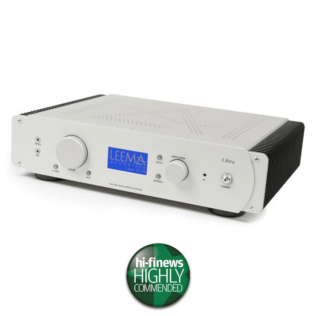 Leema Acoustics Constellation Libra High Res DAC and Pre Amp - Black