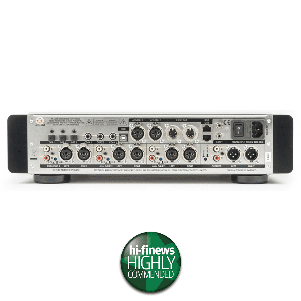 Leema Acoustics Constellation Libra High Res DAC and Pre Amp - Black