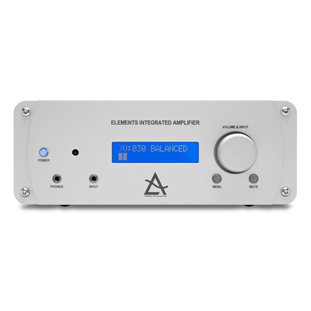 Leema Acoustics Elements Integrated Amplifier - Silver