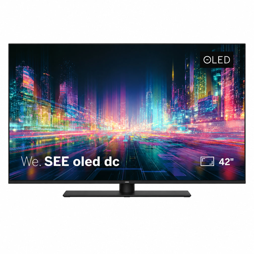 Loewe We. SEE 42" OLED DC Ultra HD (4K) Streaming TV - Coal Black