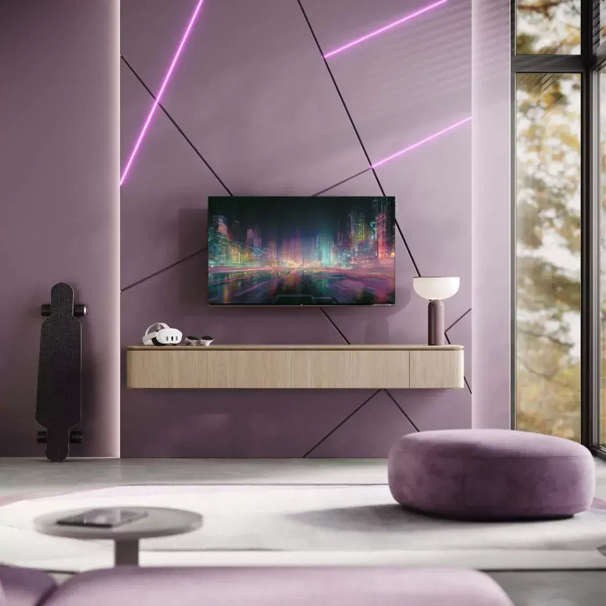 Loewe We. SEE 42" OLED DC Ultra HD (4K) Streaming TV - Coal Black