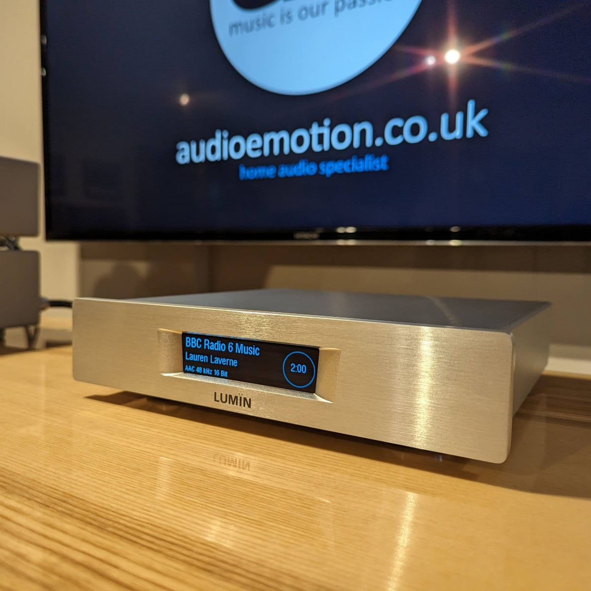 Lumin D1 Network Music Player (Silver)