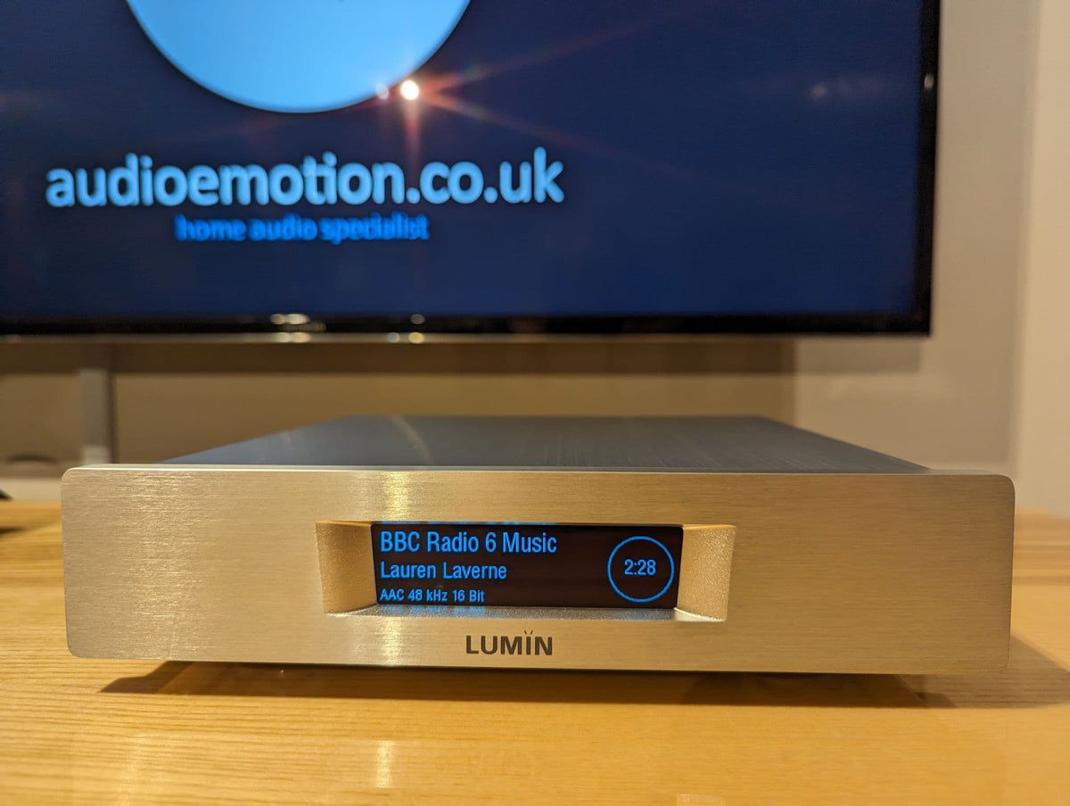 Lumin D1 Network Music Player (Silver)