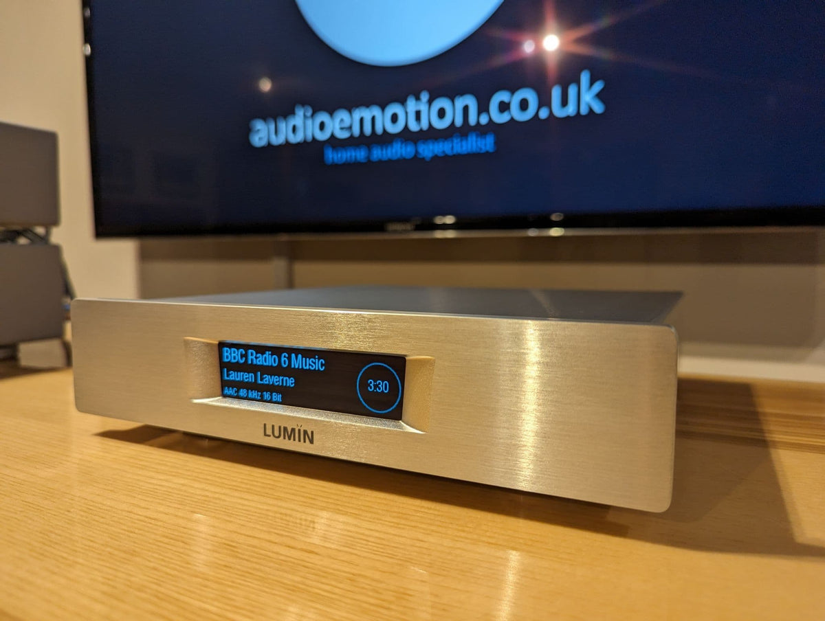 Lumin D1 Network Music Player (Silver)