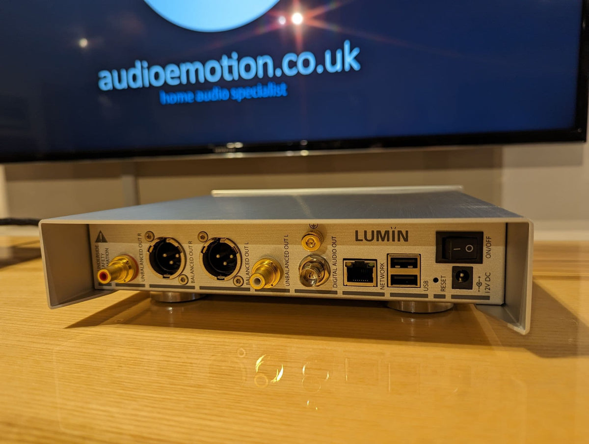 Lumin D1 Network Music Player (Silver)