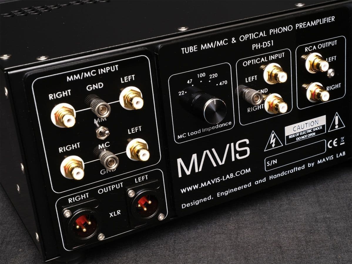 Mavis Lab PH-DS1 Tube MM-MC & Optical Phono Preamplifier