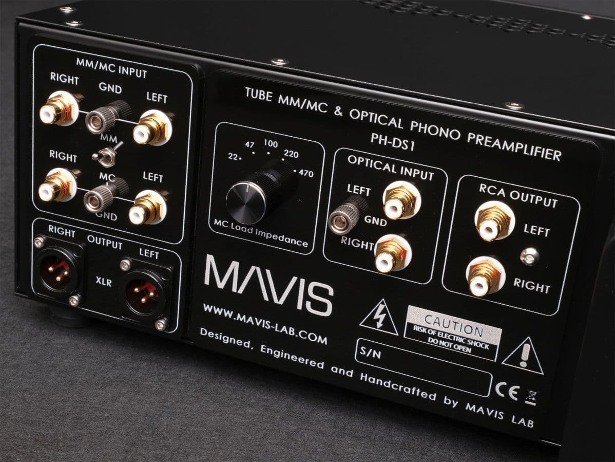 Mavis Lab PH-DS1 Tube MM-MC & Optical Phono Preamplifier