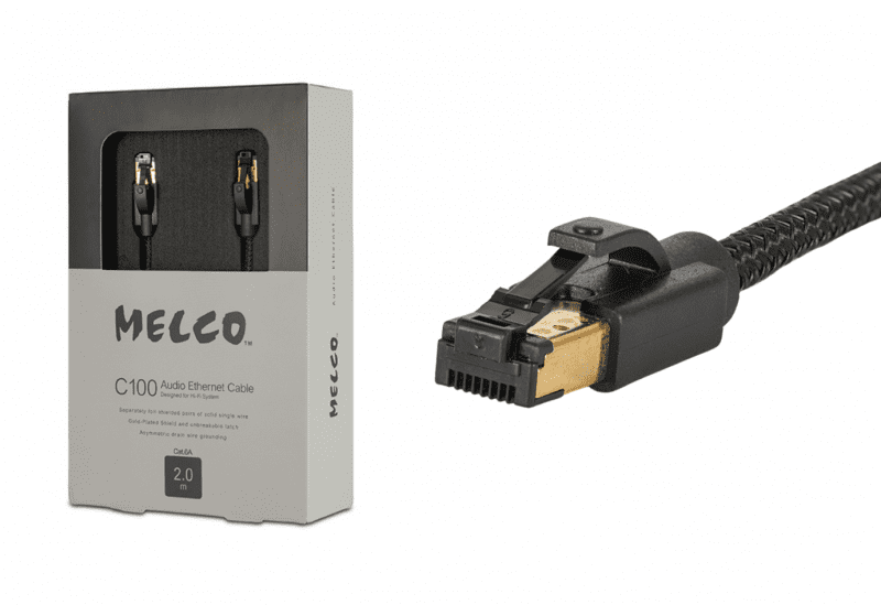 Melco C100 Ethernet Cable inc Asymmetric Drain Wire