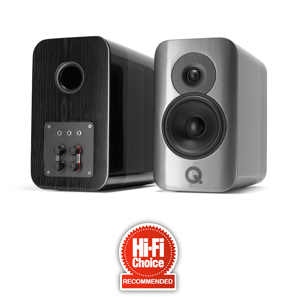 Q Acoustics Concept 300 Loudspeakers - Inc Stands.