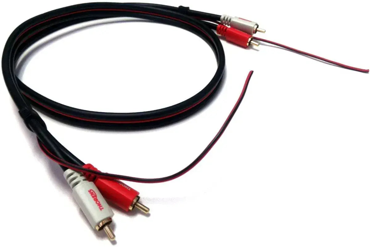 Thorens Chinch-Phono Cable with Thorens Logo 1m