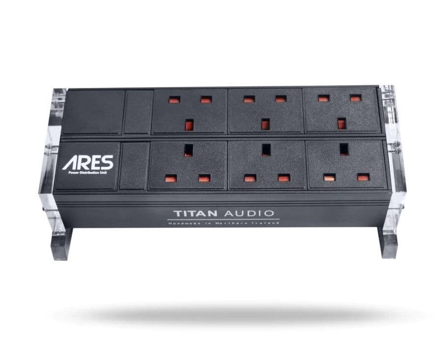 Titan Audio Ares Mains Power Block & Puritan Ultimate Dissipative Technology Mains Cables 2m