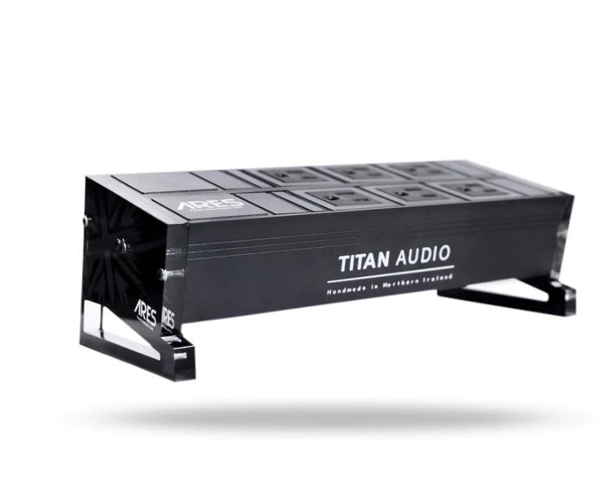 Titan Audio Ares Mains Power Block & Puritan Ultimate Dissipative Technology Mains Cables 2m