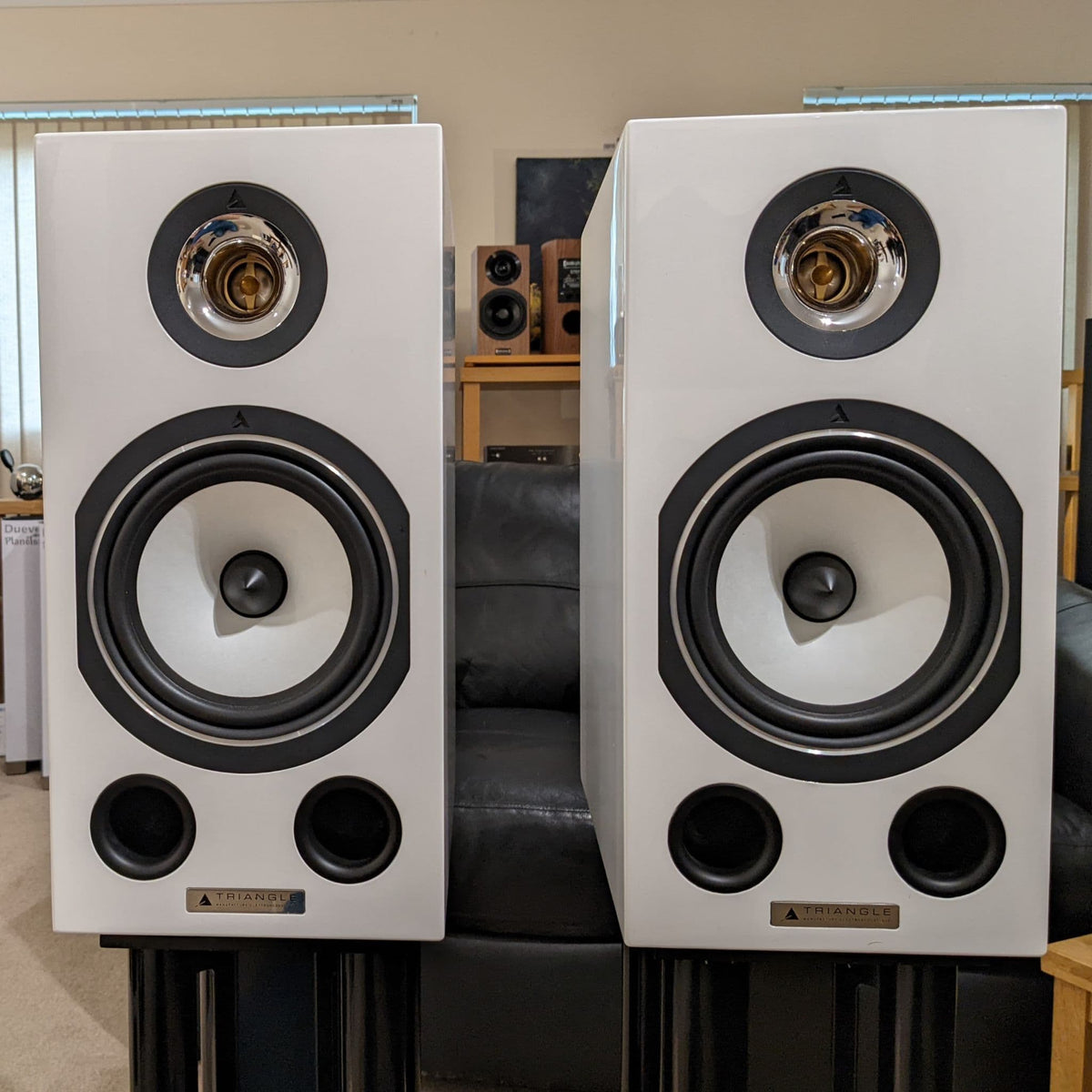 Triangle Esprit Comete EZ Loudspeakers - High White Gloss