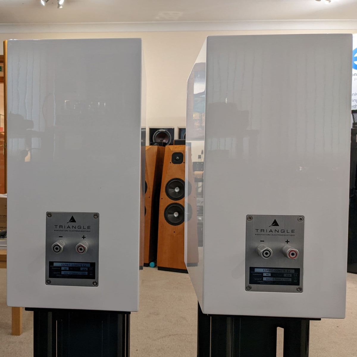 Triangle Esprit Comete EZ Loudspeakers - High White Gloss